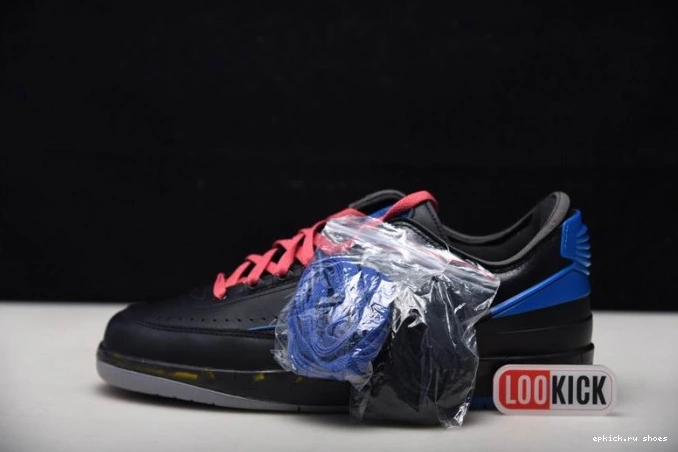 Retro Low Blue SP Off-White Jordan DJ4375-004 Black 2 0701